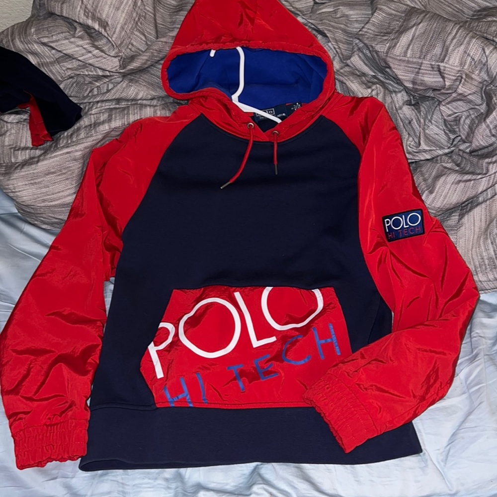 Polo Ralph Lauren Hi-tech hybrid hoodie